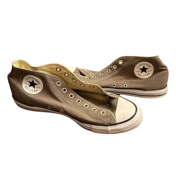 Converse grey allstars high tops size 12 men’s women’s 14 - Picture 1 of 8